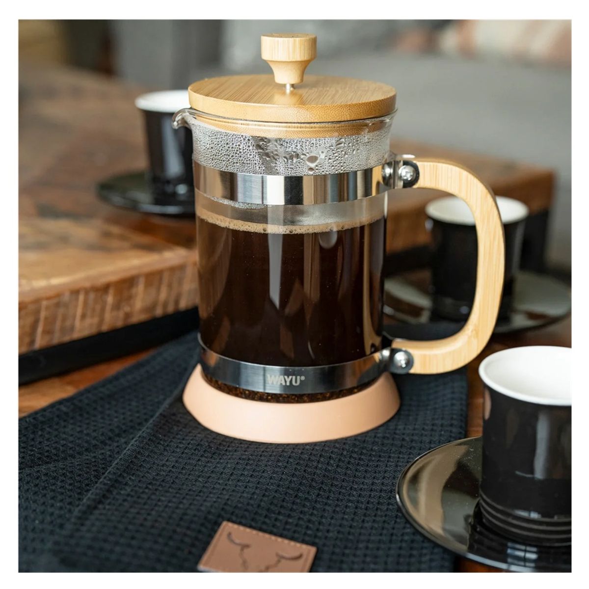 WAYU - CAFETERA PRENSA FRANCESA WAYU 800 ML