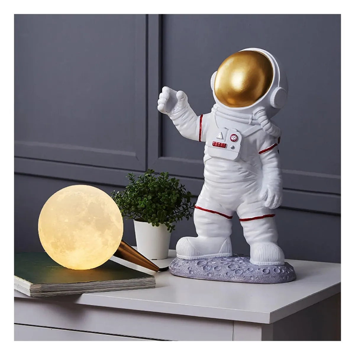 GENERICO - Lámpara de Mesa Astronauta