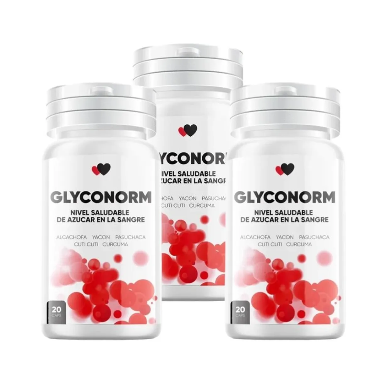 GENERICO - GLYCONORM SUPLEMENTO NUTRICIONAL PACK X3