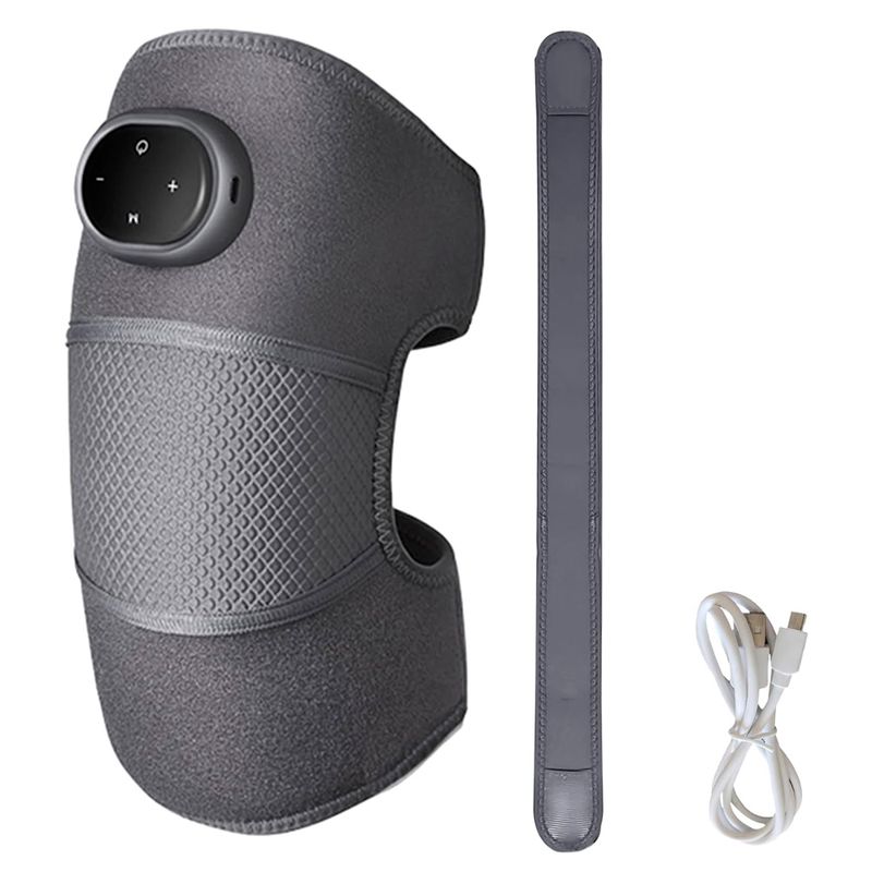 PERUMASSAGE - Masajeador de Rodilla Inalámbrico con Calor Profundo & Vibración