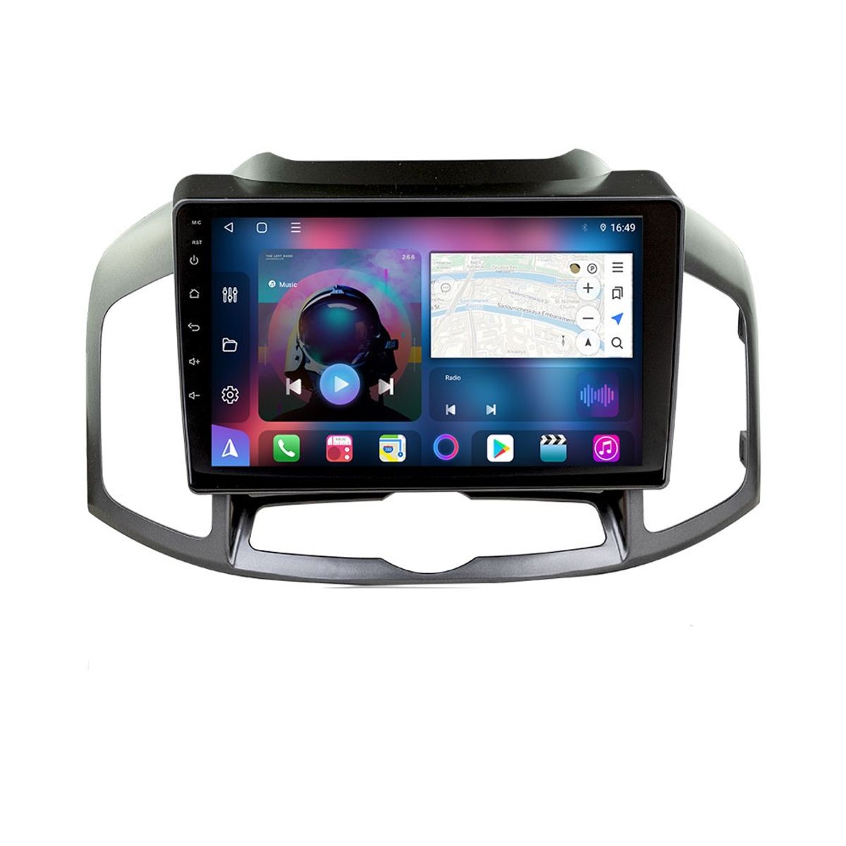 GENERICO - Autoradio Android 4+64GB Chevrolet captiva 2010-2016 8Nucleos +Entrada Sim