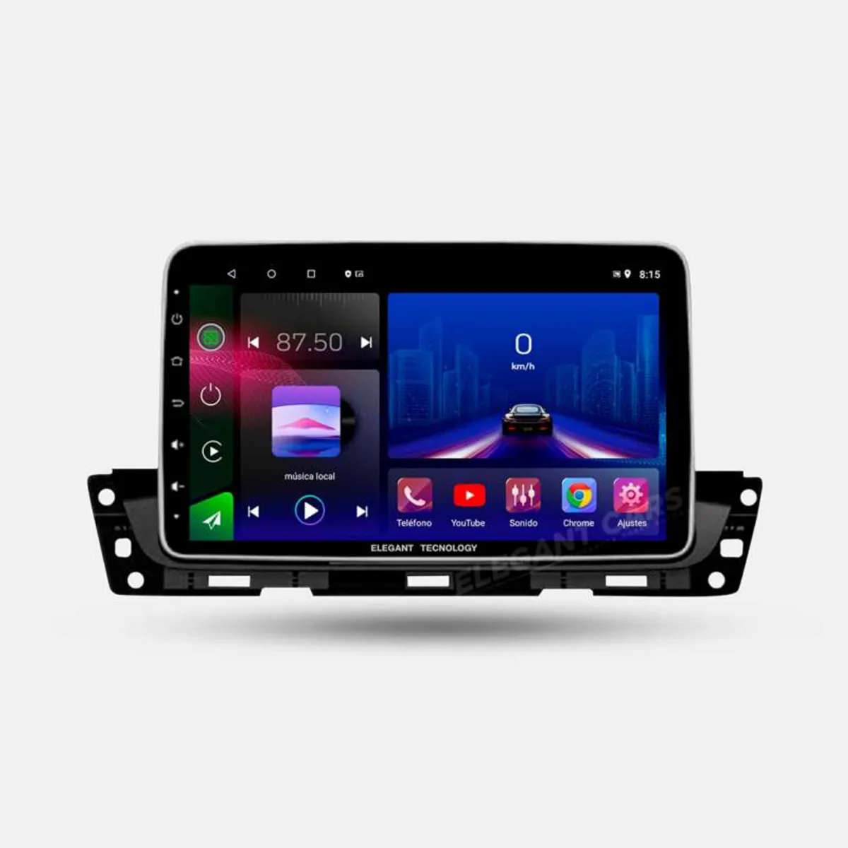 GENERICO - Autoradio Android 4+64GB  Chevrolet Captiva 2018-2023  8Nucleos +Entrada Sim