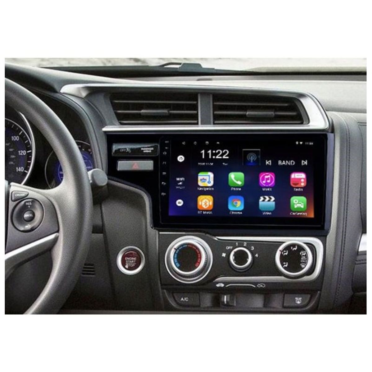 GENERICO - Autoradio Android 4+64GB  Honda WRV 2016-2020  8Nucleos +Entrada Sim