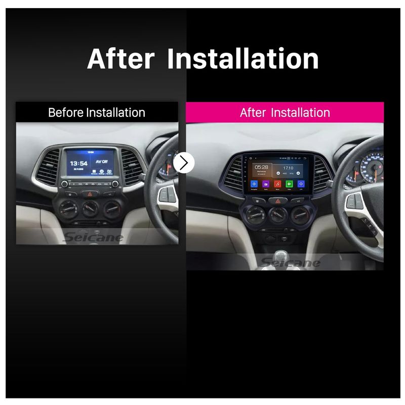 GENERICO - Autoradio Android 4+64GBHyundai Atos 2019-2020 8Nucleos +Entrada Sim