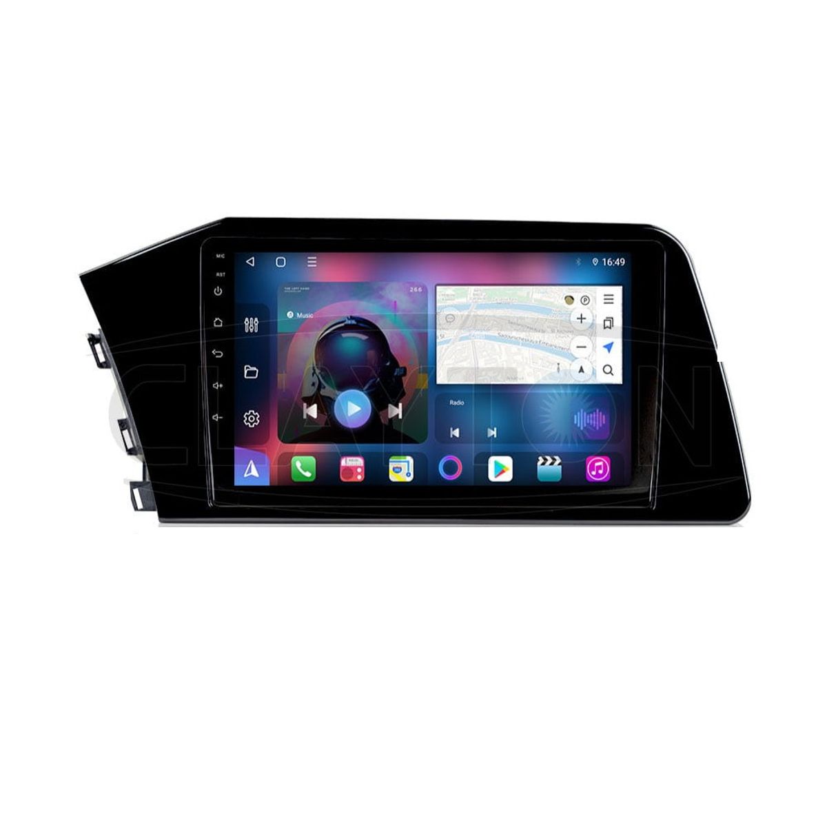 GENERICO - Autoradio Android 4+64GB Hyundai Elantra 2020-2023  8Nucleos +Entrada Sim