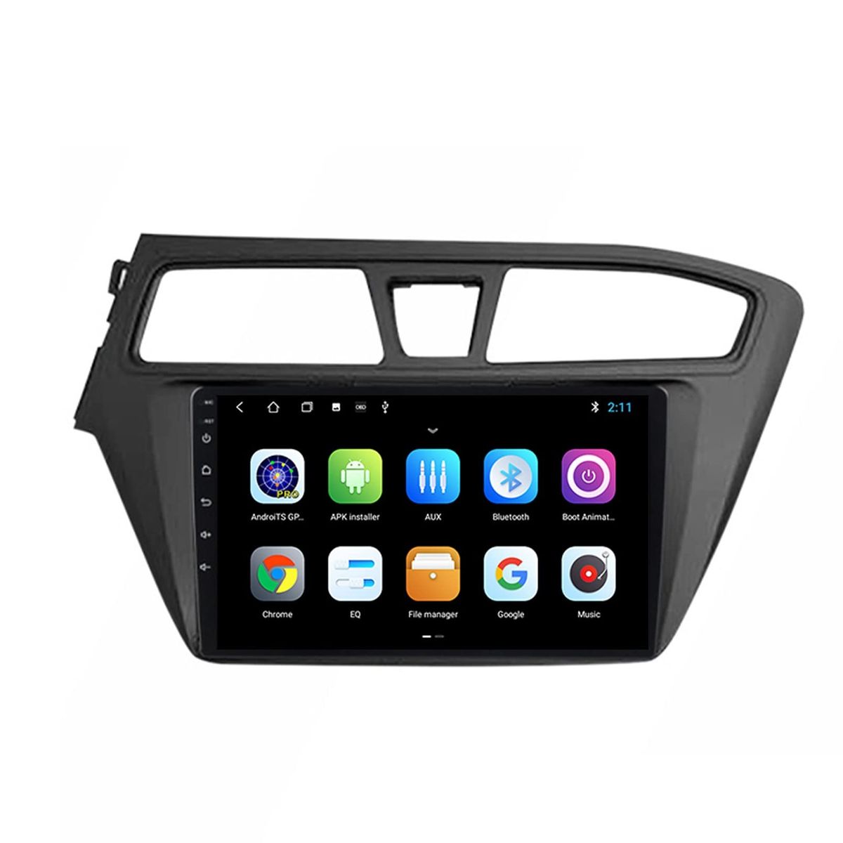 GENERICO - Autoradio Android 4+64GB Hyundai i20 2014-2020 8Nucleos +Entrada Sim