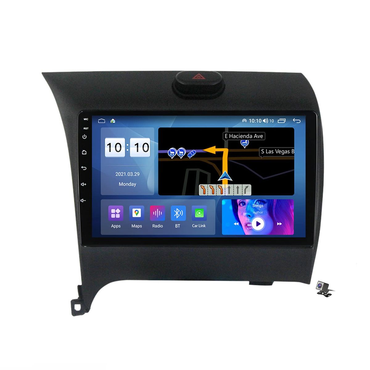 GENERICO - Autoradio Android 4+64GB Kia Cerato 2013-2018 8Nucleos +Entrada Sim