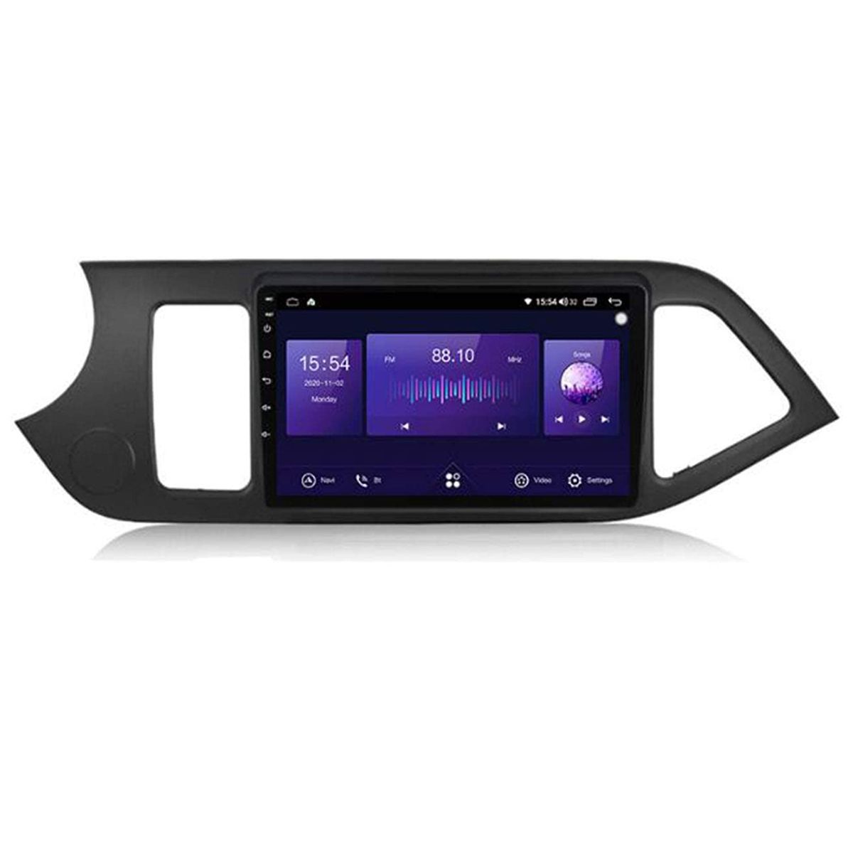 GENERICO - Autoradio Android 4+64GB Kia Picanto 2011-2016 8Nucleos +Entrada Sim