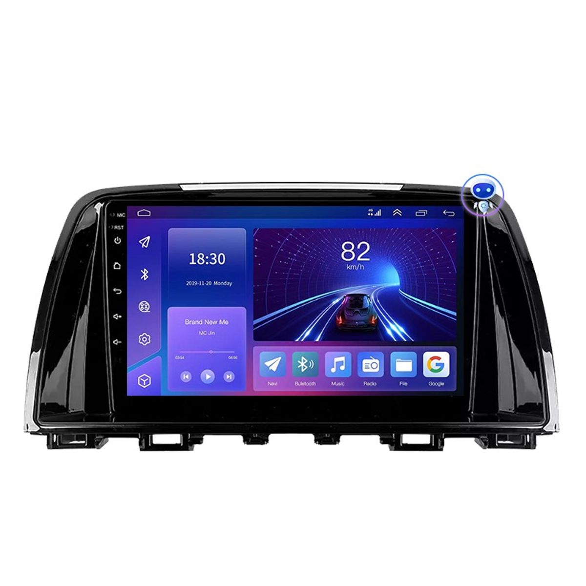 GENERICO - Autoradio Android 4+64GB Mazda 6 2013-2018 8Nucleos +Entrada Sim