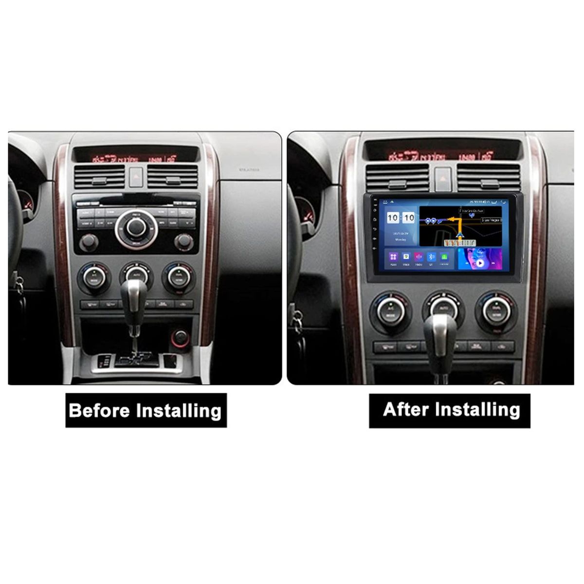 GENERICO - Autoradio Android 4+64GB Mazda CX9 2009-2016 8Nucleos +Entrada Sim
