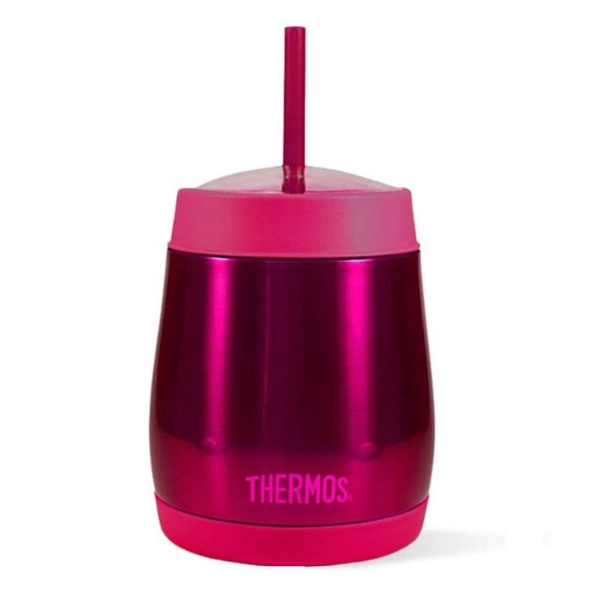 THERMOS - TERMO DE ACERO INOXIDABLE FRAPÉ 0.47 LT ROSADO