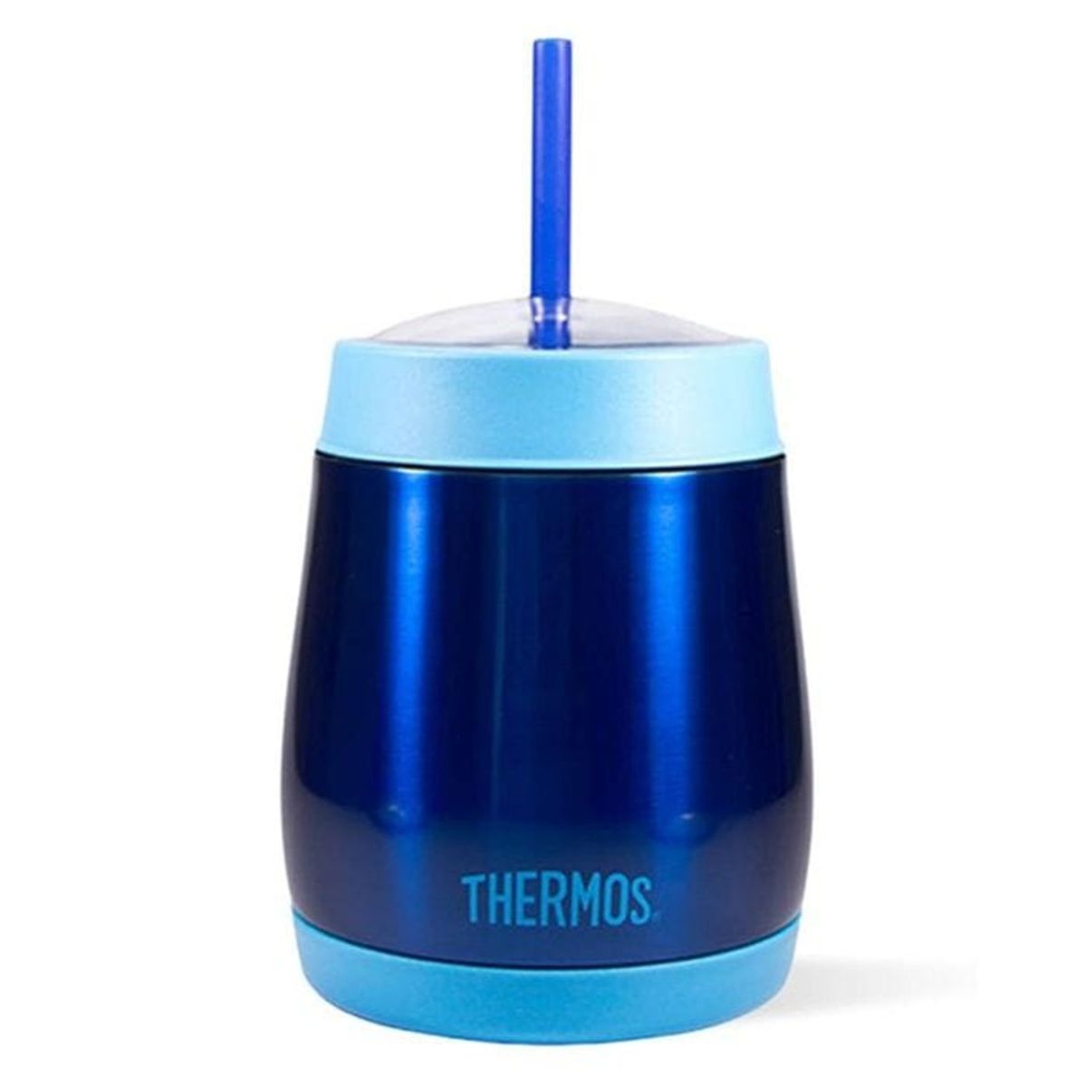 THERMOS - TERMO DE ACERO INOXIDABLE FRAPÉ 0.47 LT AZUL