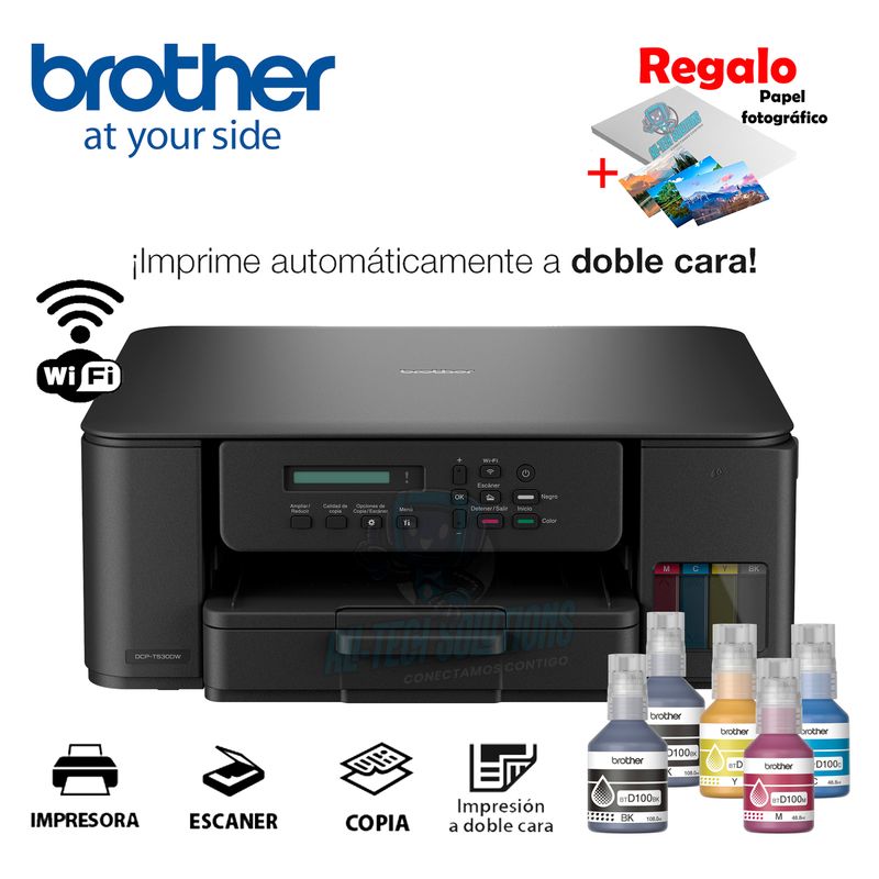 BROTHER - IMPRESORA BROTHER MULTIFUNCIONAL DCP-T530DW