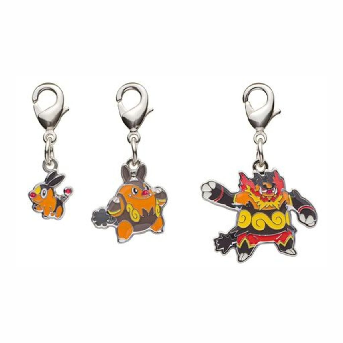 POKEMON - Pokemon Center LLavero Metal Set Tepig