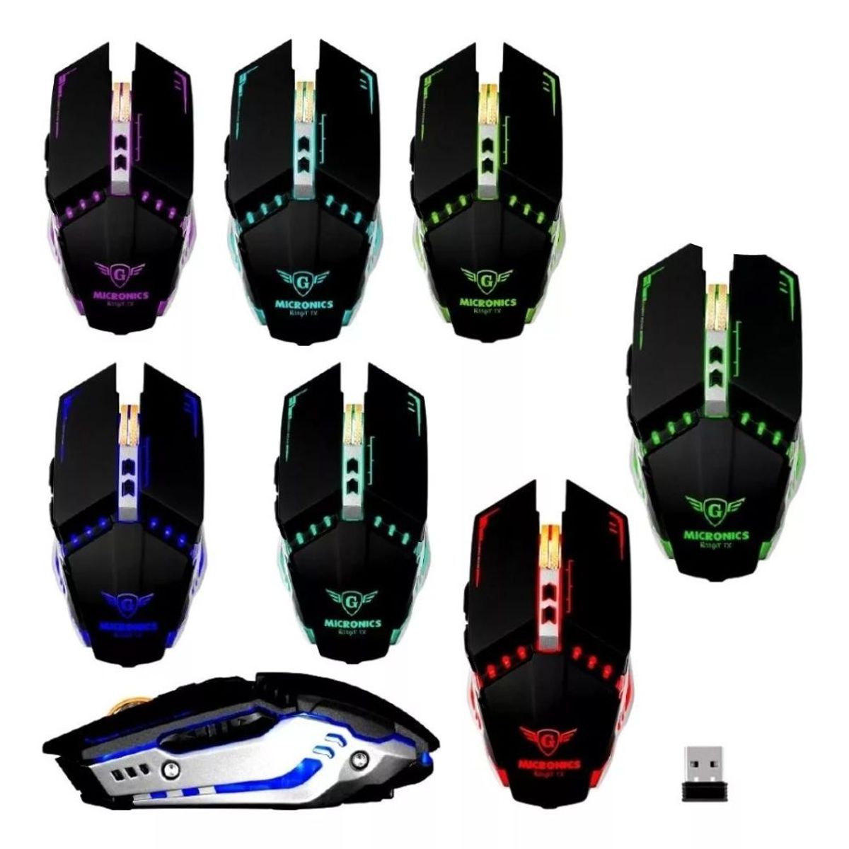 MICRONICS - Kit Gamer Mic 3 En 1: Teclado Fisher+ Mouse Ranger+ Pad