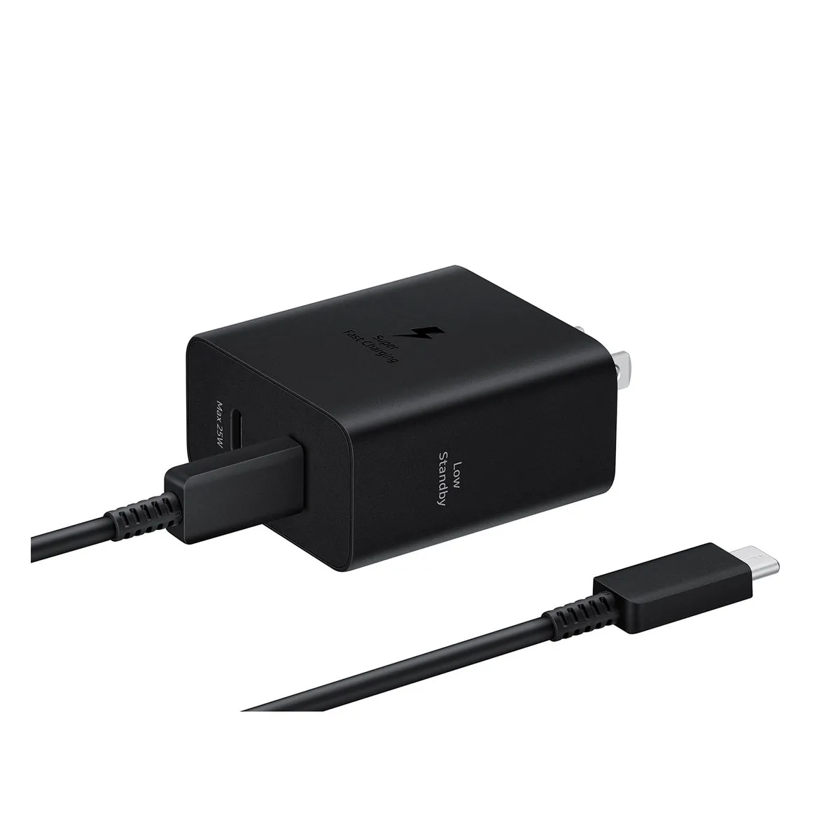 SAMSUNG - Cargador Samsung PD Duo de 50W con cable para S23 Ultra