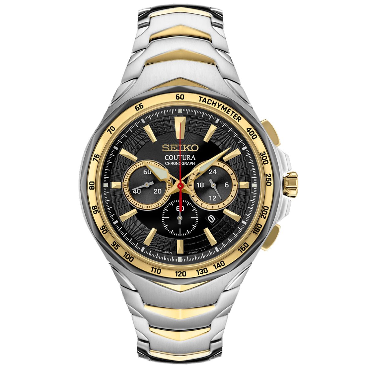 SEIKO - SEIKO Reloj Coutura Coleccion Cronografo Acero inox Japones SRWZ26