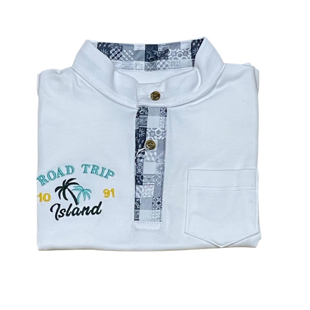 GENERICO - Camisa + Polo Olivier para Niño 100% Algodón