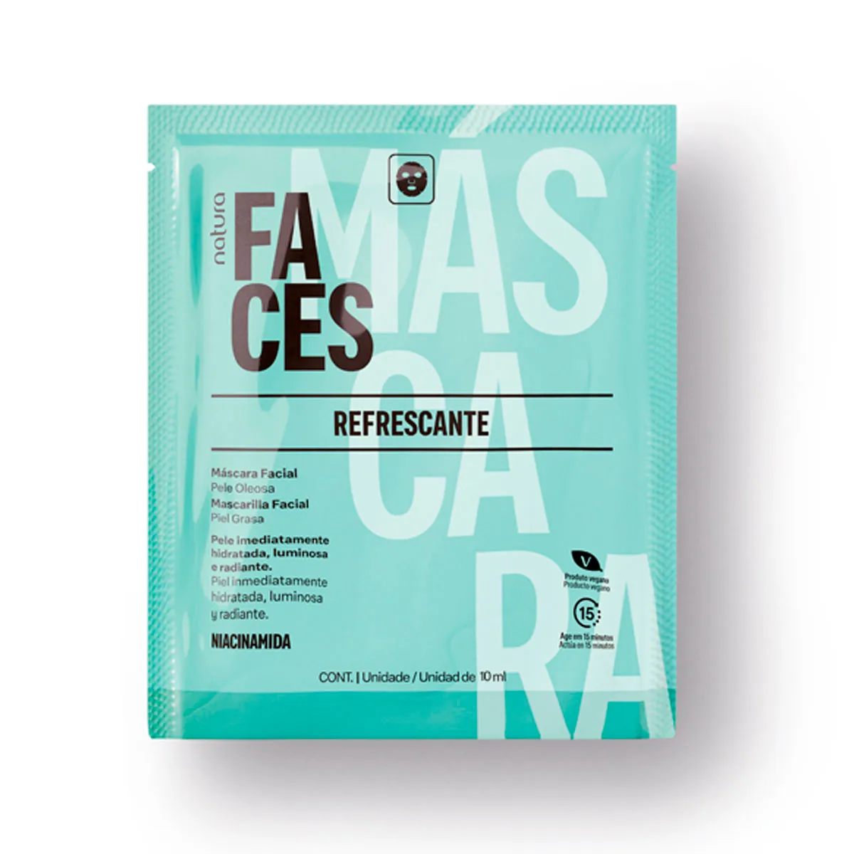 NATURA - Máscara Refrescante Facial Natura Faces