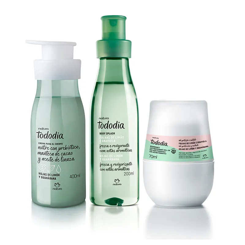 NATURA - Tododia Hojas de Limón y Guanábana Crema Spray y Deo