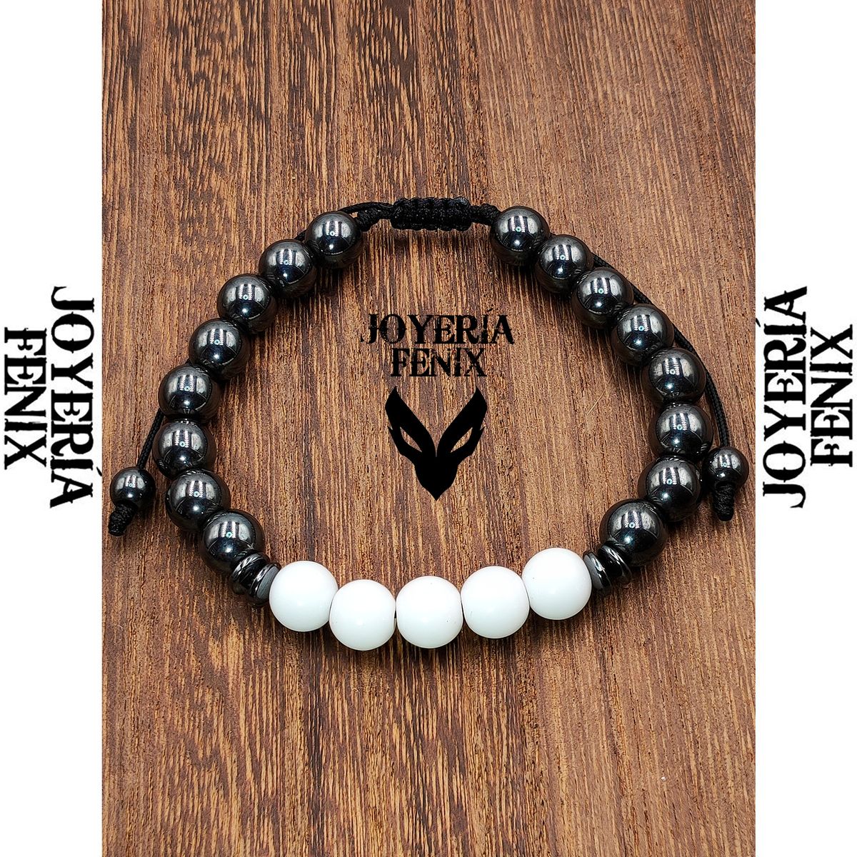 JOYERIA FENIX - Pulsera Doble Protección Hematite - Joyería Fenix