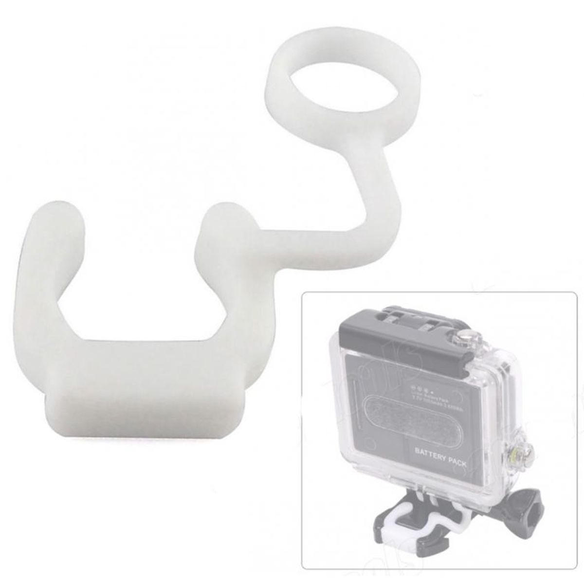 GOPRO - GoPro - Bloqueo de Seguridad de Silicon Loock goma para Hebilla