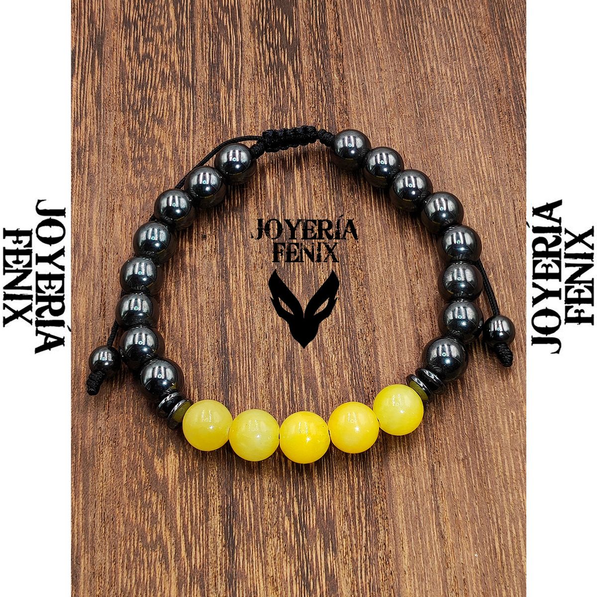 JOYERIA FENIX - Pulsera Doble Protección Hematite - Joyería Fenix