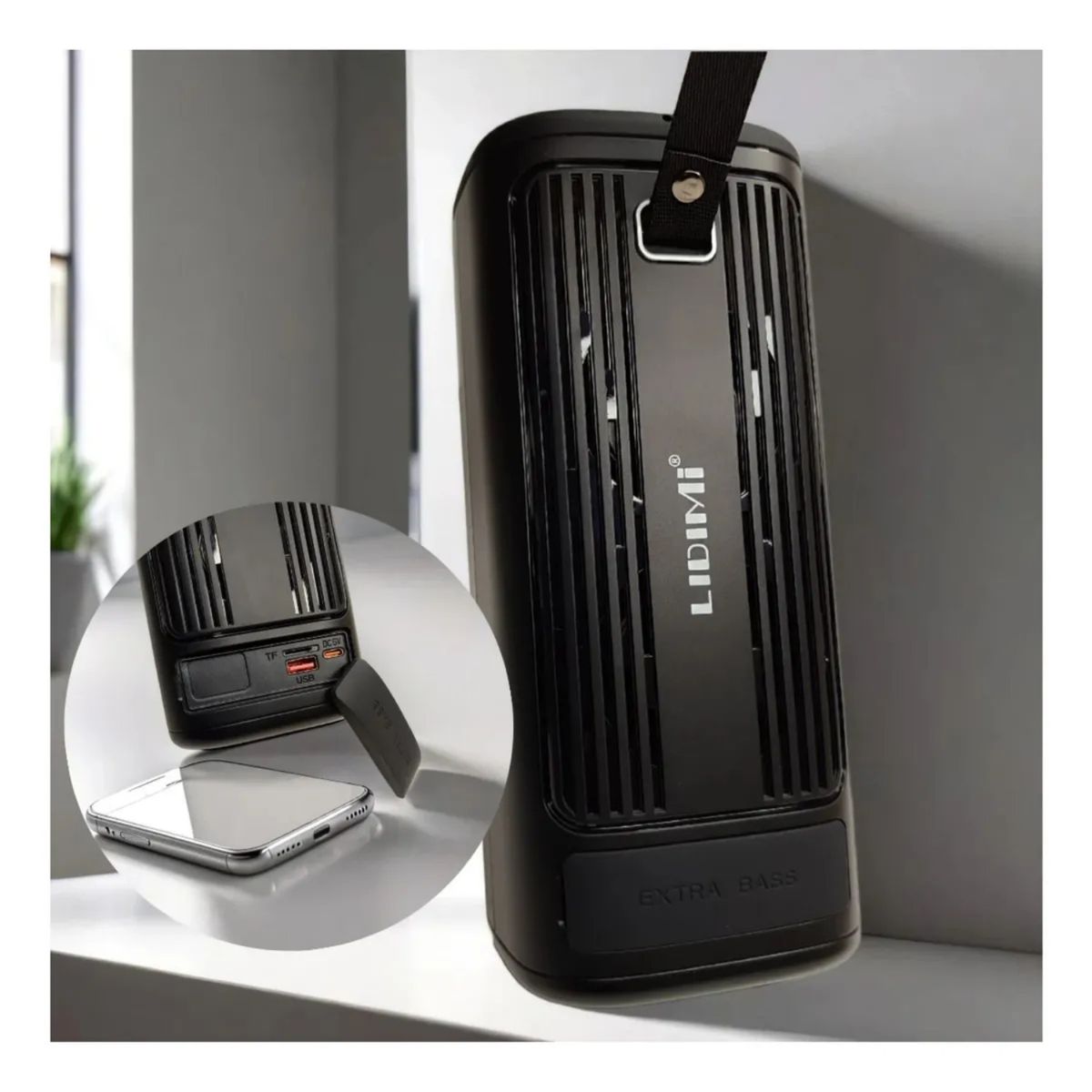 LIDIMI - Parlante Inalámbrico 40w Lidimi Ld-s017 Con Graves Potentes Alazar