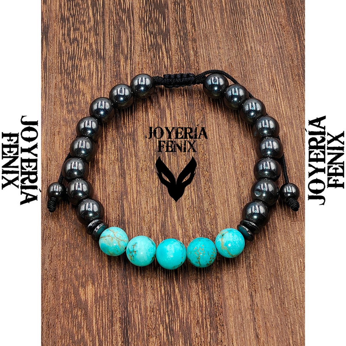 JOYERIA FENIX - Pulsera Doble Protección Hematite - Joyería Fenix