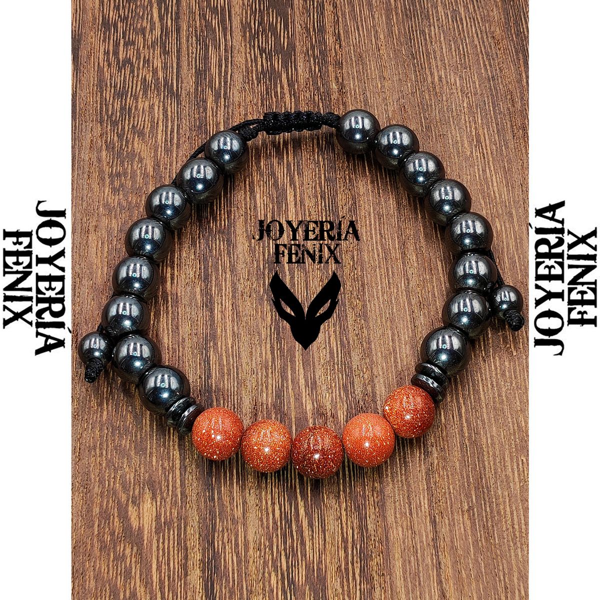JOYERIA FENIX - Pulsera Doble Protección Hematite - Joyería Fenix