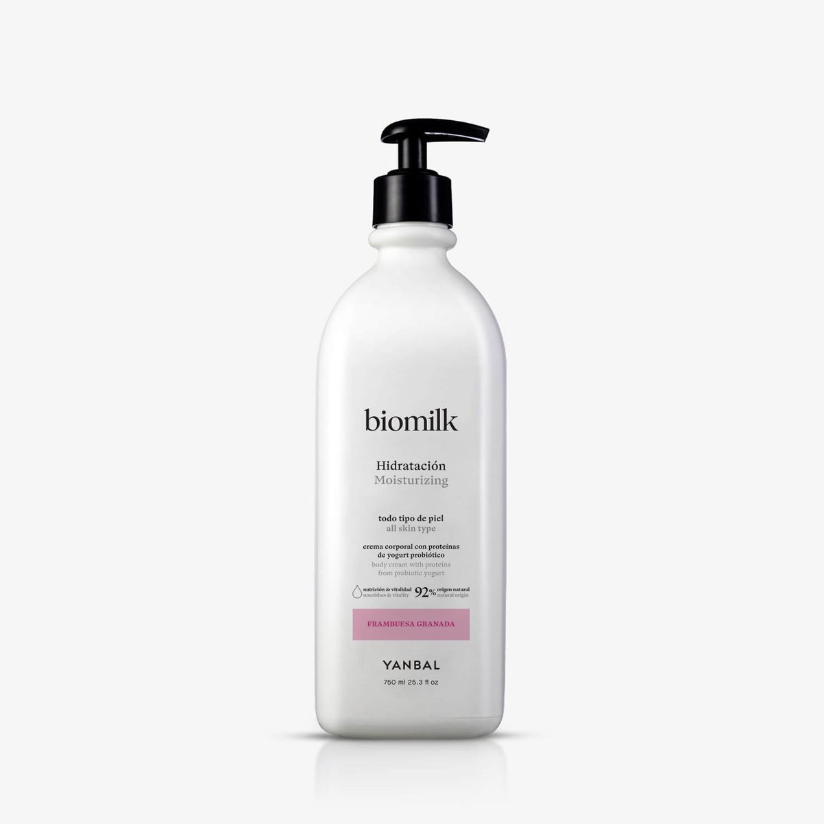YANBAL - Crema Corporal Hidratación Biomilk Frambuesa Granada