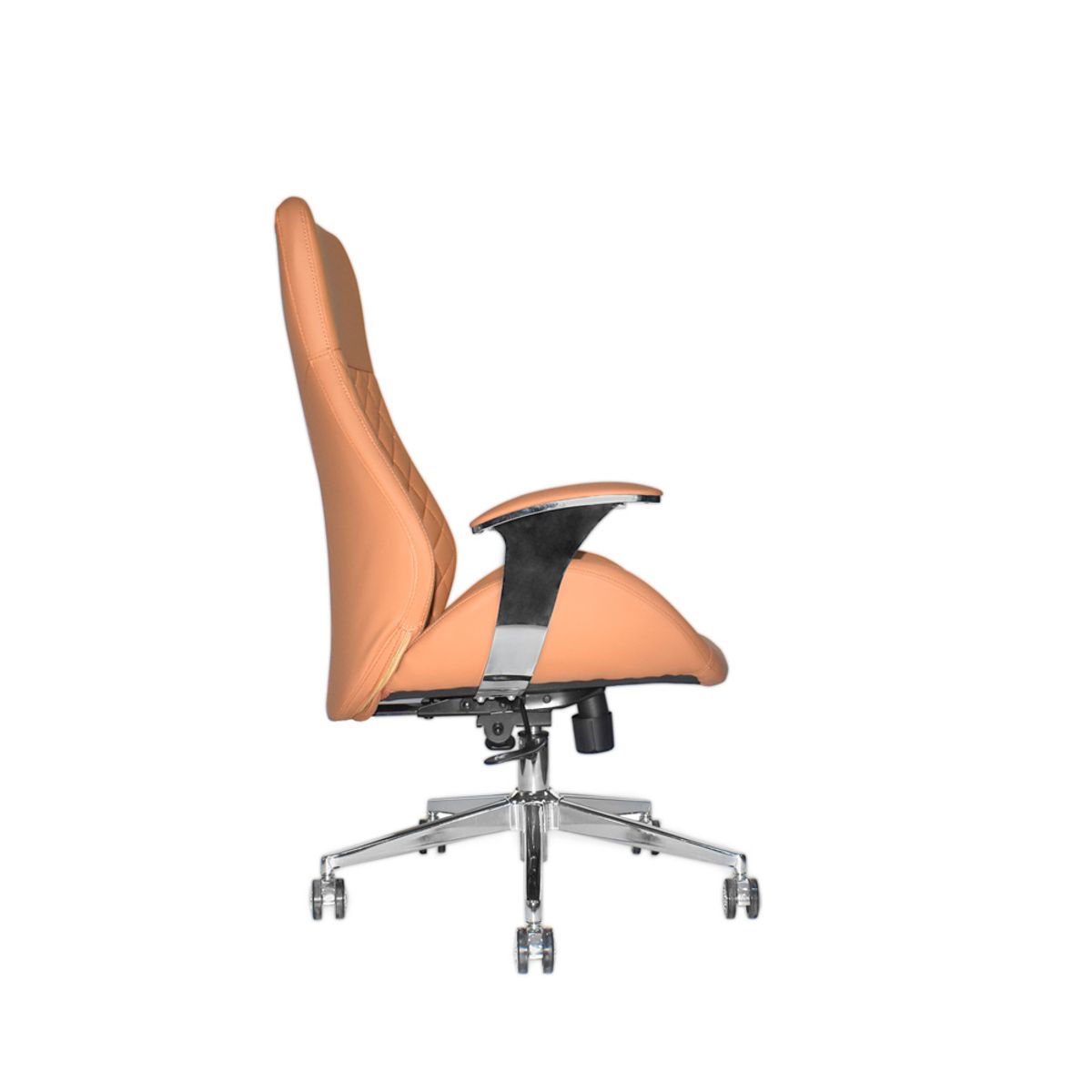 OFIDEAS - Silla De Oficina Presidente Cuero Beige Mark Premium Ofideas