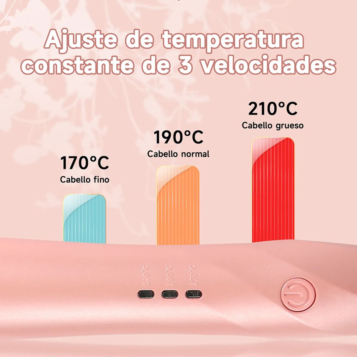 BOMIDI - Rizador Automático de Cabello Bomidi HC02 Rosado