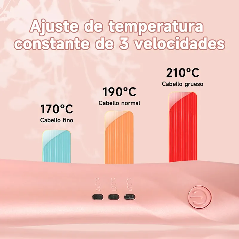 BOMIDI - Rizador Automático de Cabello Bomidi HC02 Rosado