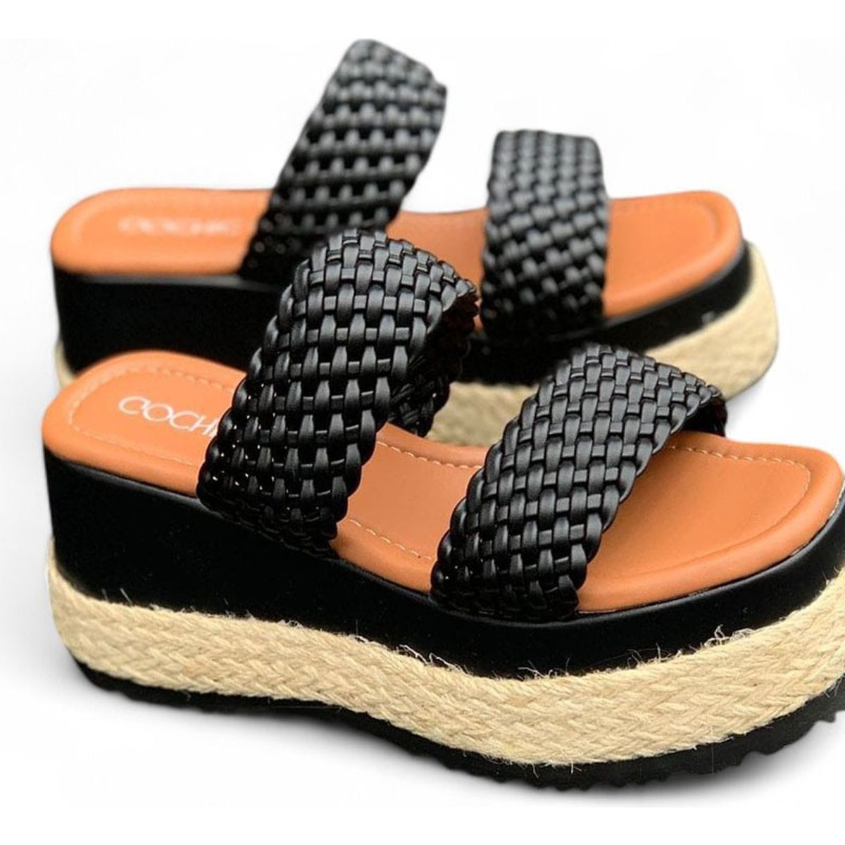 GENERICO - Sandalia Mujer Planta Pu 2086L-58 Color Negro