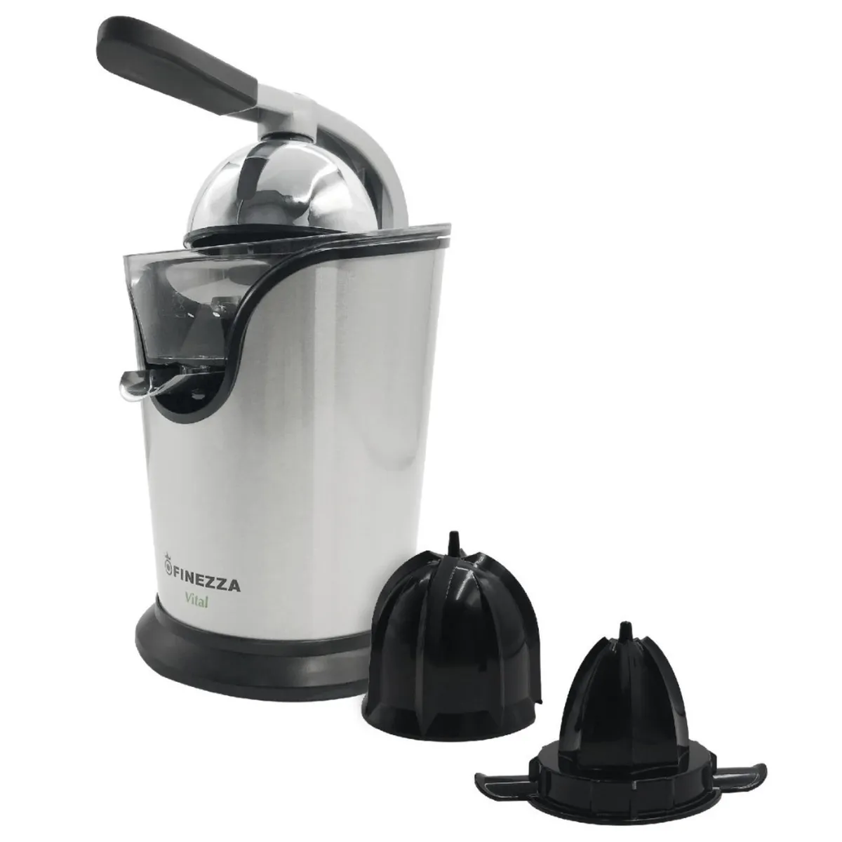FINEZZA - Exprimidor de cítricos Finezza FZ NA6070E con Palanca 100 watts Acero