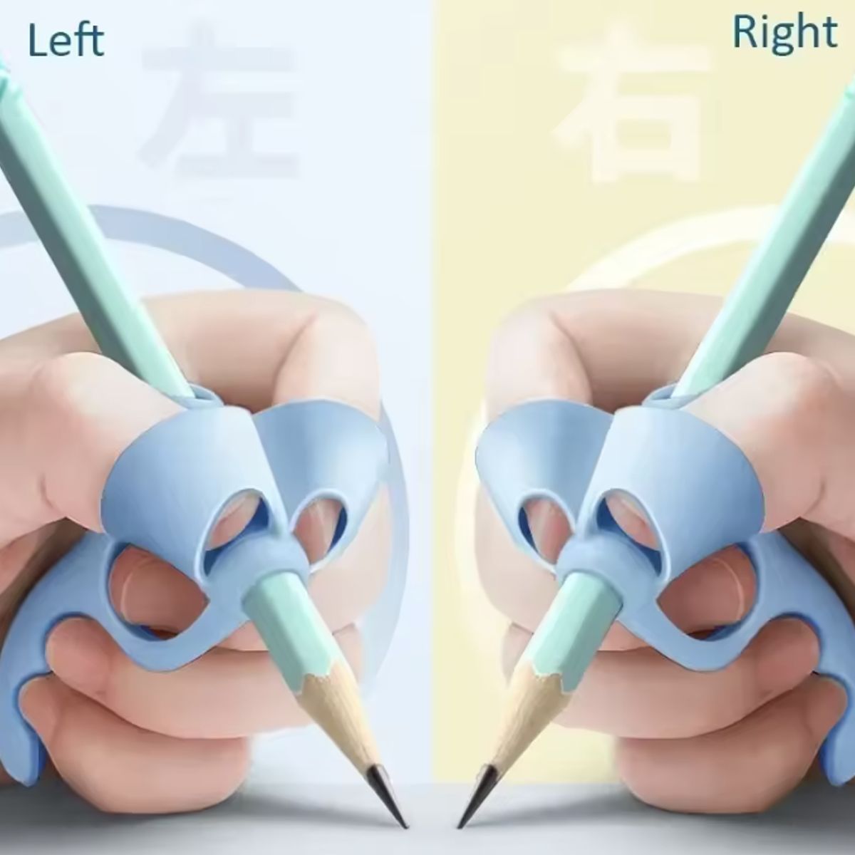 GENERICO - Soporte de lápiz de silicona - Color Celeste