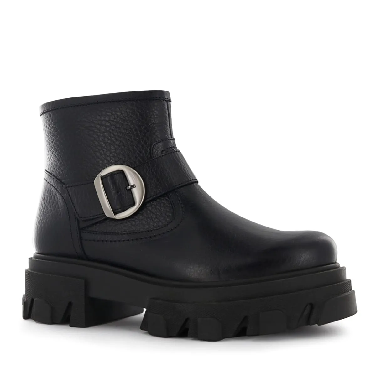 ECCO - Botas Mujer Ecco Simone05 Negro Cuero