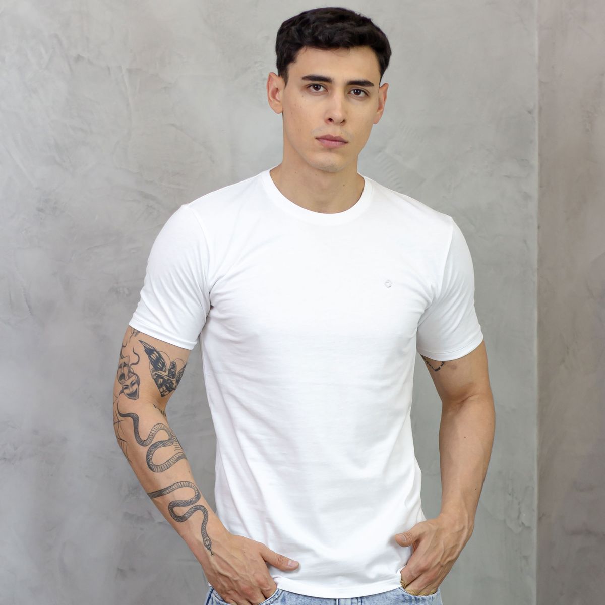 A VANTGARDESTYLE - POLO SLIM FIT CABALLERO MC - JERSEY 100% ALGODON