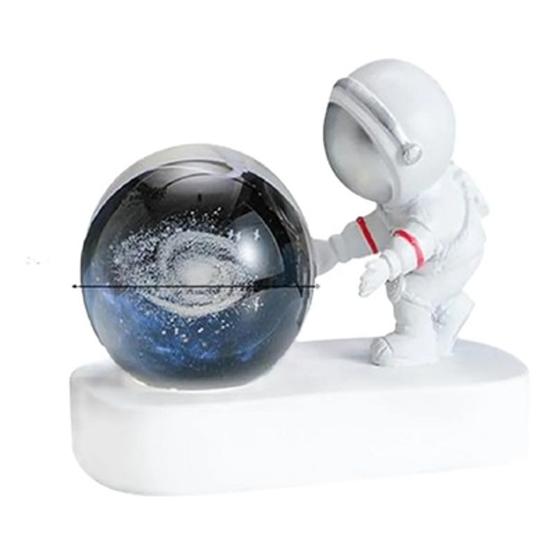 GENERICO - Lámpara Astrounata Led 3d Esfera Proyector Saturno