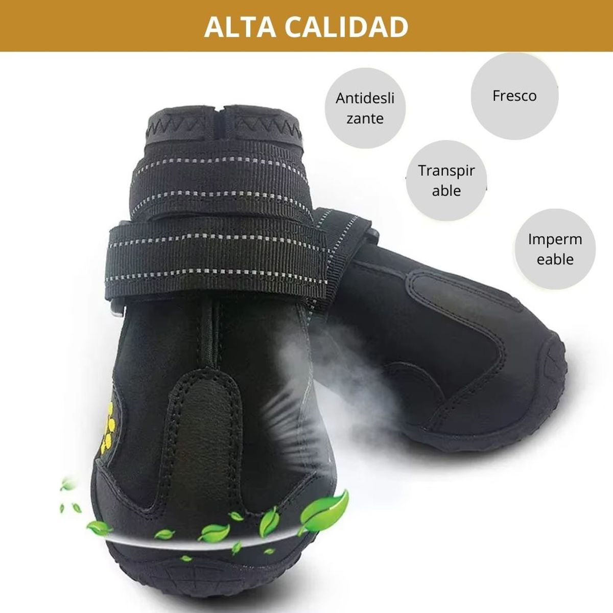 GENERICO - Zapatos para Perros Resistentes TODO TERRENO Talla 6