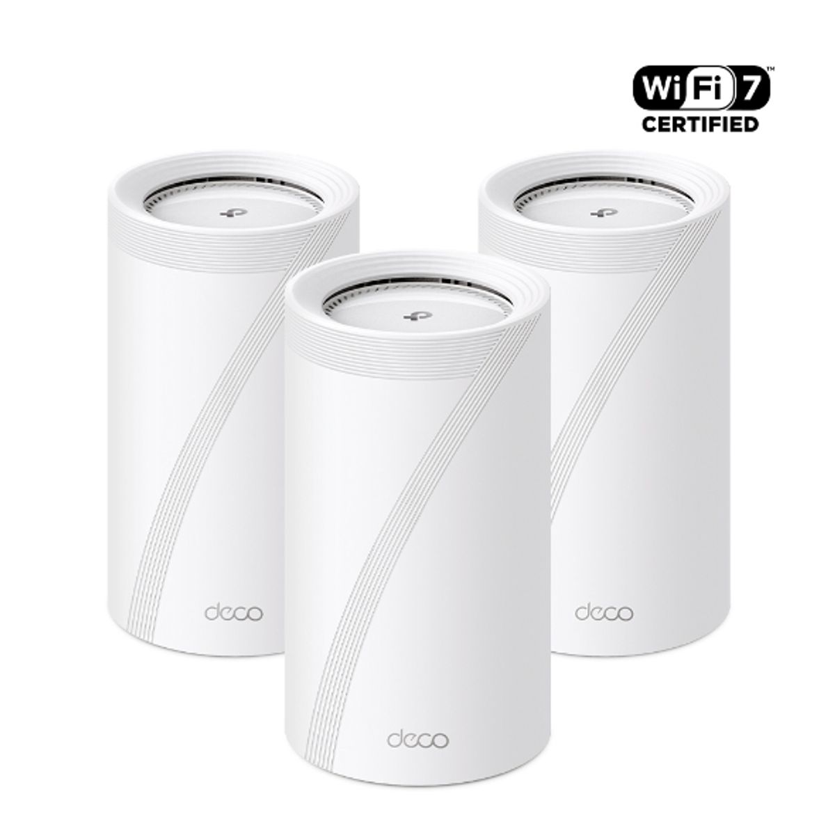 TP LINK - Sistema Wi-Fi 7 Mesh Deco BE85 BE19000 de Triple Banda Pack 3 Unidades