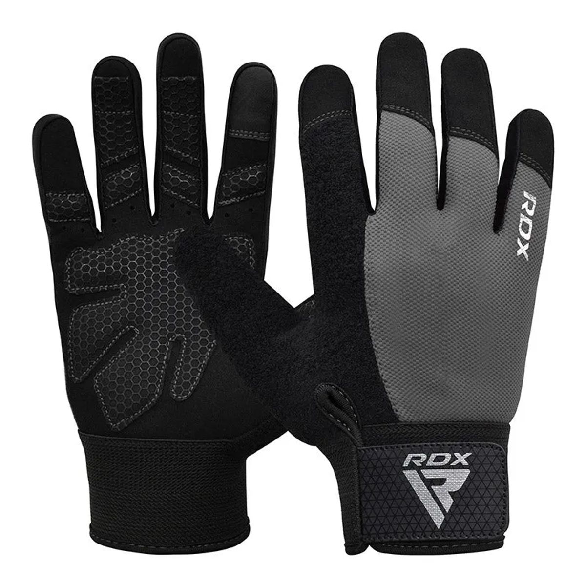 RDX - Guantes para Levantamiento de Pesas RDX W1F Plus Gris - S