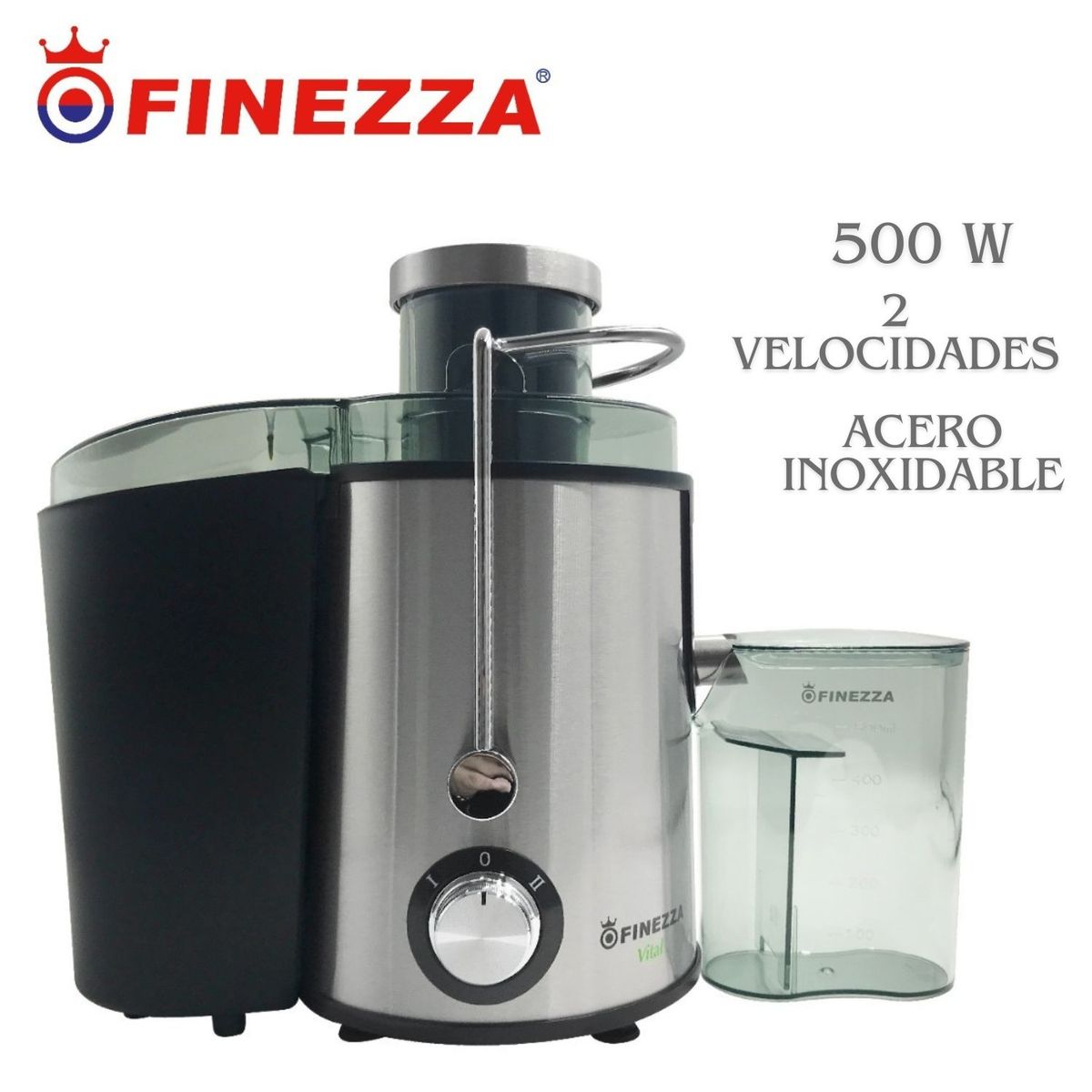 FINEZZA - Extractor de Jugos Finezza FZ A6218EX 500 W Acero