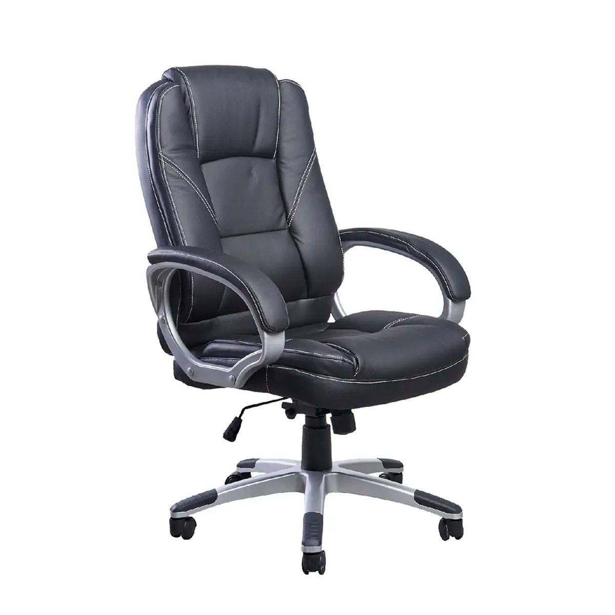 OFIDEAS - Silla De Oficina Ergonómica Lux Presidente Cuero Ofideas
