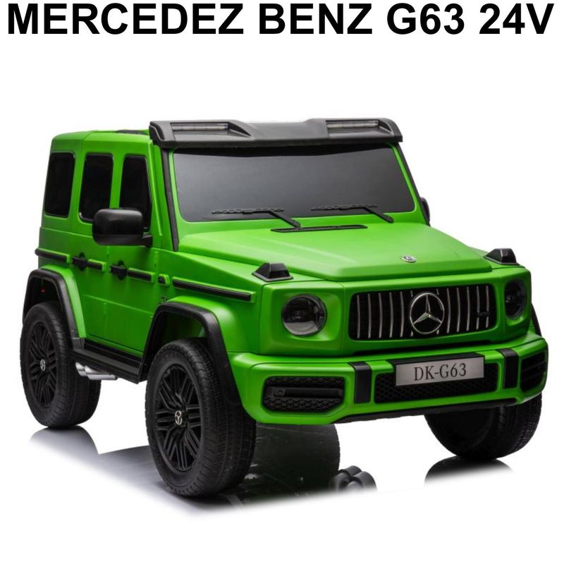 MERCEDES BENZ - carro a batería MERCEDEZ BENZ G63 24V Para Niños