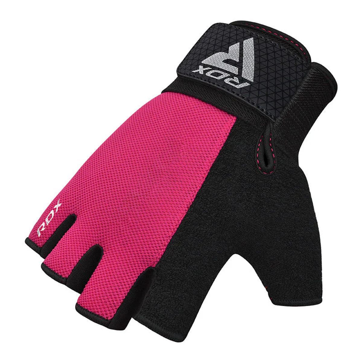 RDX - Guantes para Levantamiento de Pesas RDX W1H Plus Rosado - M