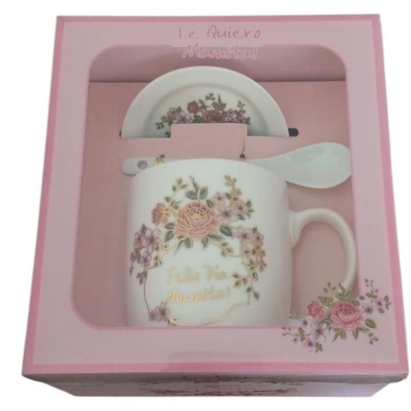 GENERICO - Taza de Cerámica con Frase para Mamá  450ml