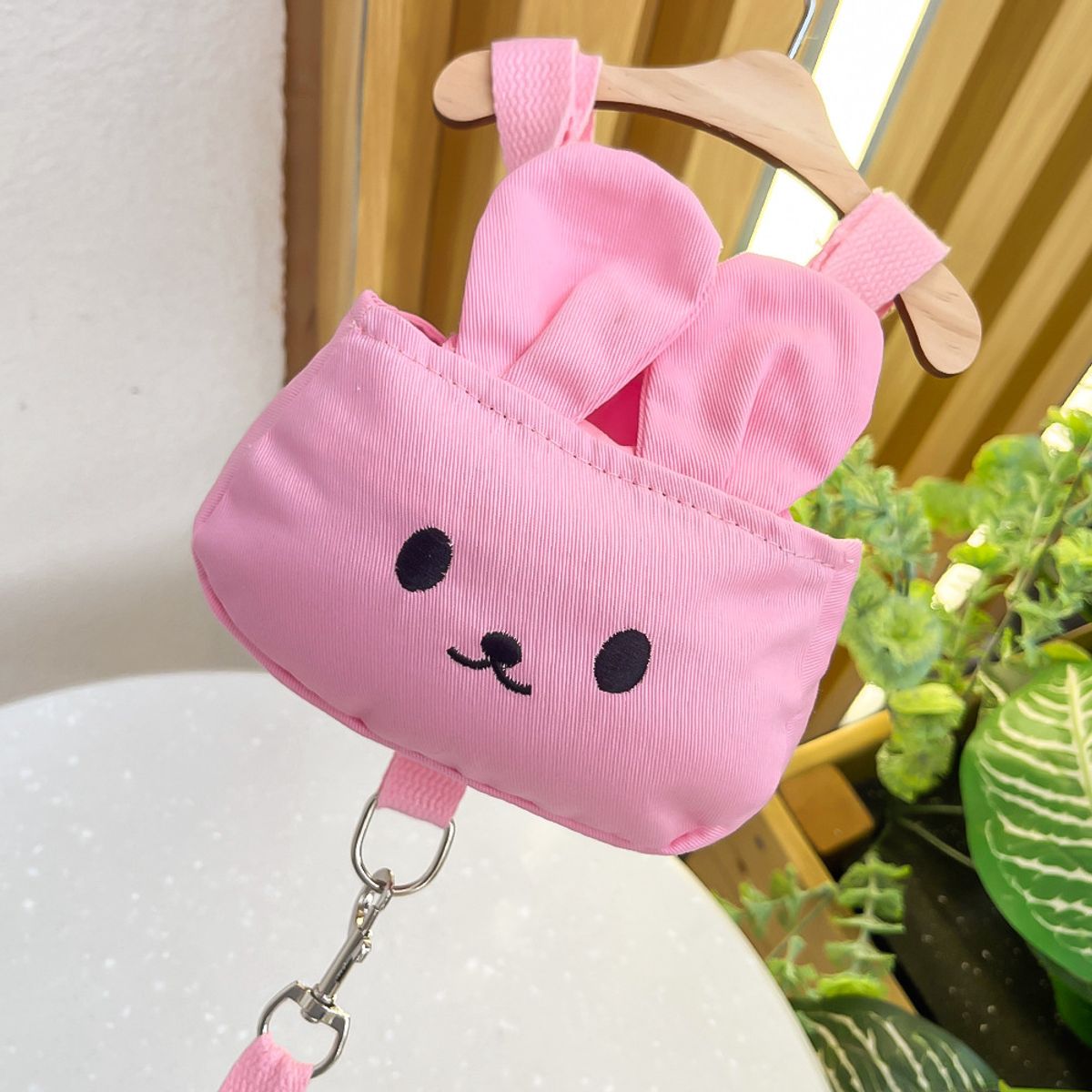 GENERICO - ARNES MOCHILA PARA MASCOTA CONEJITO - TALLA S