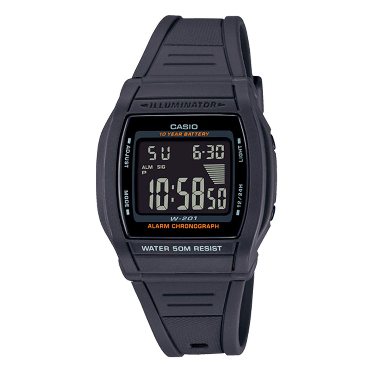 CASIO - Reloj Hombre Casio W-201-1BV